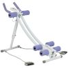 Soozier Foldable Ab Machine, Ab Workout Equipment with Adjustable Angles and Resistance Bands for Core and Stomach Exercise