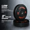 Hex Bar Weights Set Trap Bar Olympic Bumper 55lb Weight Plates Set for Deadlift Weightlifting Bodybuilding - 2 Inch Hexagon Trap Bar with Weights for