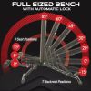 Fitness Reality 2000 Super Max XL - Adjustable Weight Bench - Bench Press and Workout Bench for Incline Decline Strength