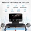 Gym Equipment Foldable Treadmill Support Bluetooth and Customized Programs Treadmill With Incline Bieżnie Running Machine Home