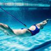 4M Swimming Belt Adjustable Swim Training Resistance Elastic Belt Exerciser Safety Swimming Belt Swim Tether Elastic Rope Band