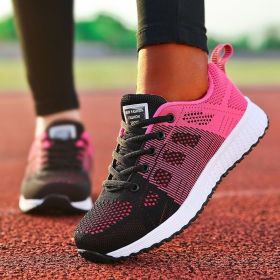 Women Shoes Super Light Sneakers For Women Vulcanize Shoes Sport Basket Femme Walking White Sneakers Women Casual Tenis Feminino (Shoe Size: 36, Color: black red)