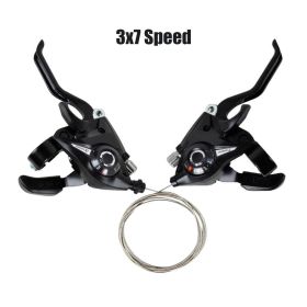 3x8 Speed Shift Lever Shifter Right Left Bicycle Derailleur For Shimano Acera SL-M310 Mountain Hybrid Cycling Bicycle Parts (Color: A)