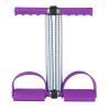Pull Rope Dual Spring Tension Foot Pedal Sit Up Equipment Tension Pedal Foot Abdomen Leg Exerciser Fitness Slimming Training