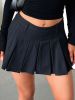 2025 Spring/Summer Y2K Leisure Vacation Sexy and Versatile Solid Color pleated Half length Skirt Women's Wear