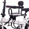 Detachable Children Bike Seat Bicycle Front Mount Baby Saddle Carrier Safe Seat With Handrail For Kids Toddler Accessories